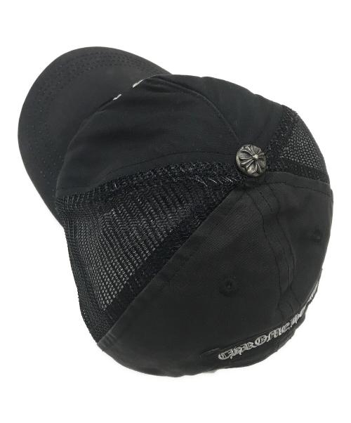 CHROME HEARTS（クロムハーツ）CHROME HEARTS (クロムハーツ) TRUCKER CAP ブラックの古着・服飾アイテム