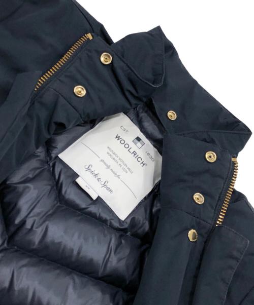 WOOLRICH（ウールリッチ）WOOLRICH (ウールリッチ) Spick and Span (スピックアンドスパン) ダウンライナー付コート ネイビー サイズ:XSの古着・服飾アイテム