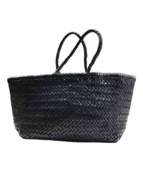 DRAGON DIFFUSION（ドラゴンディフュージョン）DRAGON DIFFUSION (ドラゴンディフュージョン) カゴハンドバッグ ブラックの古着・服飾アイテム