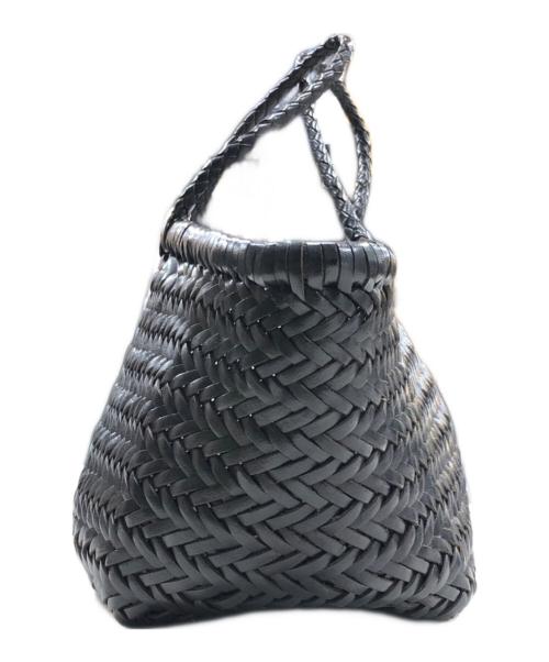 DRAGON DIFFUSION（ドラゴンディフュージョン）DRAGON DIFFUSION (ドラゴンディフュージョン) カゴハンドバッグ ブラックの古着・服飾アイテム
