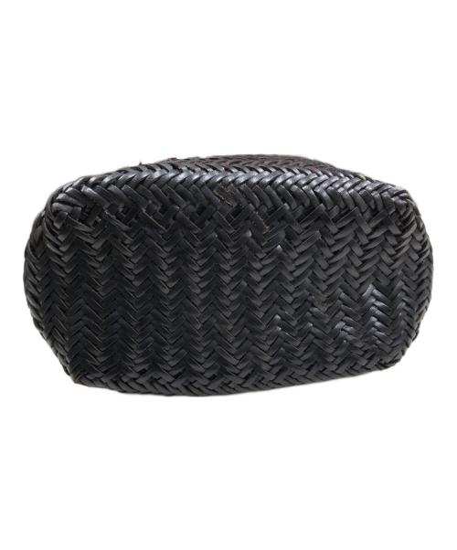 DRAGON DIFFUSION（ドラゴンディフュージョン）DRAGON DIFFUSION (ドラゴンディフュージョン) カゴハンドバッグ ブラックの古着・服飾アイテム