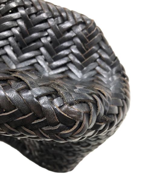 DRAGON DIFFUSION（ドラゴンディフュージョン）DRAGON DIFFUSION (ドラゴンディフュージョン) カゴハンドバッグ ブラックの古着・服飾アイテム