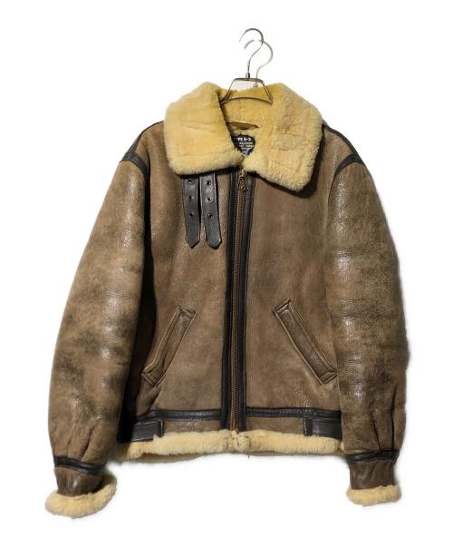 Schott（ショット）Schott (ショット) B３フライトジャケット ブラウン サイズ:38の古着・服飾アイテム