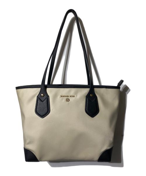 MICHAEL KORS（マイケル・コース）MICHAEL KORS (マイケル・コース) トートバッグ ベージュの古着・服飾アイテム