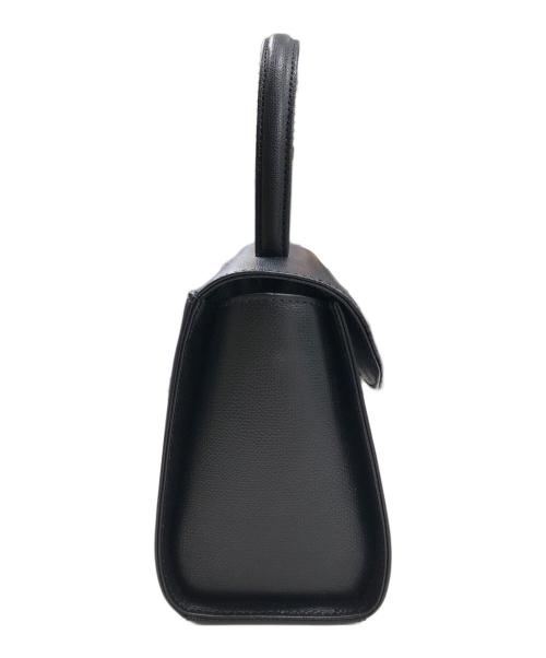 土屋鞄（ツチヤカバン）土屋鞄 (ツチヤカバン) フォーマルハンドバッグ/レザーハンドバッグ ブラックの古着・服飾アイテム