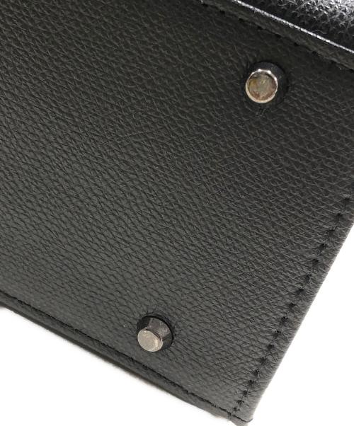 土屋鞄（ツチヤカバン）土屋鞄 (ツチヤカバン) フォーマルハンドバッグ/レザーハンドバッグ ブラックの古着・服飾アイテム