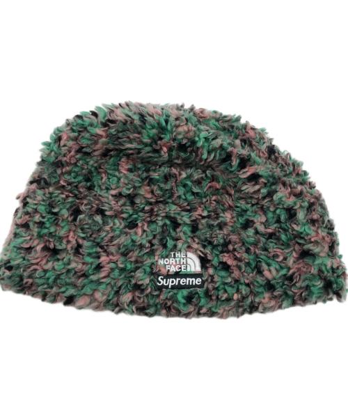 THE NORTH FACE（ザ ノース フェイス）THE NORTH FACE (ザ ノース フェイス) Supreme (シュプリーム) ニットキャップ グリーンの古着・服飾アイテム