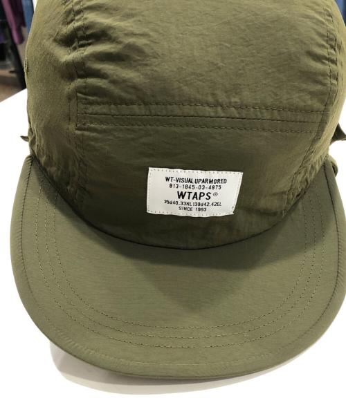 WTAPS（ダブルタップス）WTAPS (ダブルタップス) FACEHUGGER CAP オリーブの古着・服飾アイテム