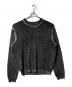 stussy（ステューシー）の古着「FADED COTTON KNIT CREW」｜ブラック