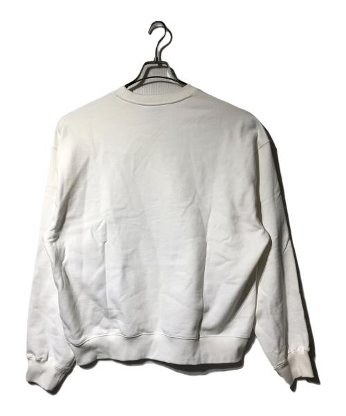 OY（オーワイ）OY (オーワイ) トリプルオードリー刺繍スウェット ホワイト サイズ:１ 未使用品の古着・服飾アイテム
