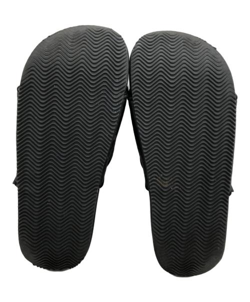 Y-3（ワイスリー）Y-3 (ワイスリー) 厚底スライドサンダル ブラック サイズ:25.5の古着・服飾アイテム