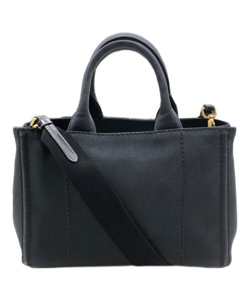 PRADA（プラダ）PRADA (プラダ) ハンドバッグ/カナパS ブラックの古着・服飾アイテム