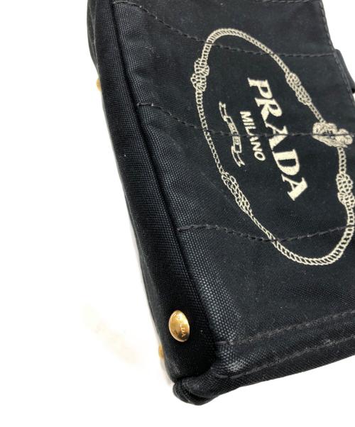 PRADA（プラダ）PRADA (プラダ) カナパミニ トートバッグ ブラックの古着・服飾アイテム