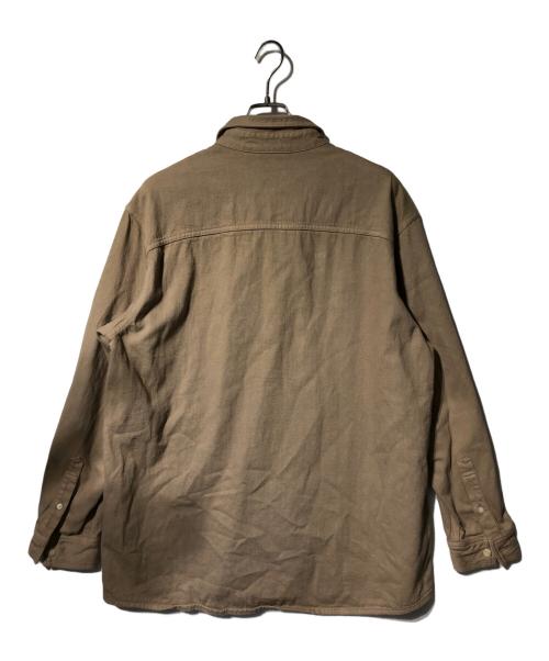 AURALEE（オーラリー）AURALEE (オーラリー) BOTANICAL DYED SELVEDGE DENIM SHIRTS BLOUSON ブラウン サイズ:4の古着・服飾アイテム