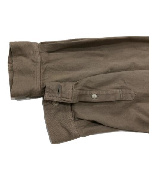 AURALEE（オーラリー）AURALEE (オーラリー) BOTANICAL DYED SELVEDGE DENIM SHIRTS BLOUSON ブラウン サイズ:4の古着・服飾アイテム