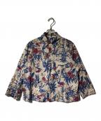 45Rフォーティファイブ・アール）の古着「度甘平ホウセンカプリントの四角シャツ」｜マルチカラー