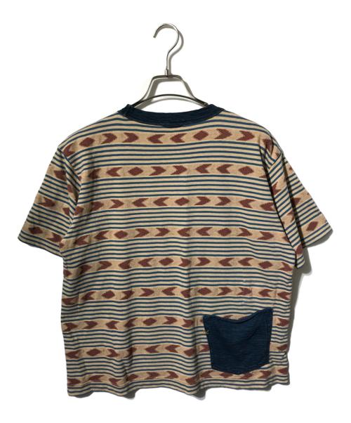 45R（フォーティファイブ・アール）45R (フォーティファイブ・アール) ジャガードボーダーの908オーシャンTシャツ/半袖カットソー マルチカラー サイズ:FREEの古着・服飾アイテム