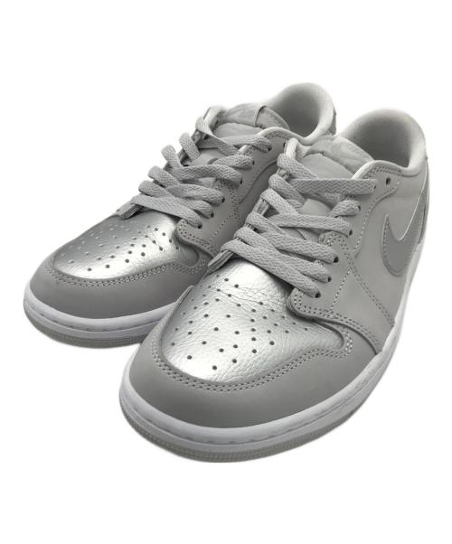 NIKE（ナイキ）NIKE (ナイキ) ブランド エア ジョーダン 1 レトロ LOW OG シルバー サイズ:27.5の古着・服飾アイテム