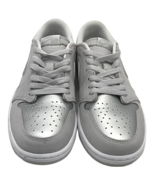 NIKE（ナイキ）NIKE (ナイキ) ブランド エア ジョーダン 1 レトロ LOW OG シルバー サイズ:27.5の古着・服飾アイテム
