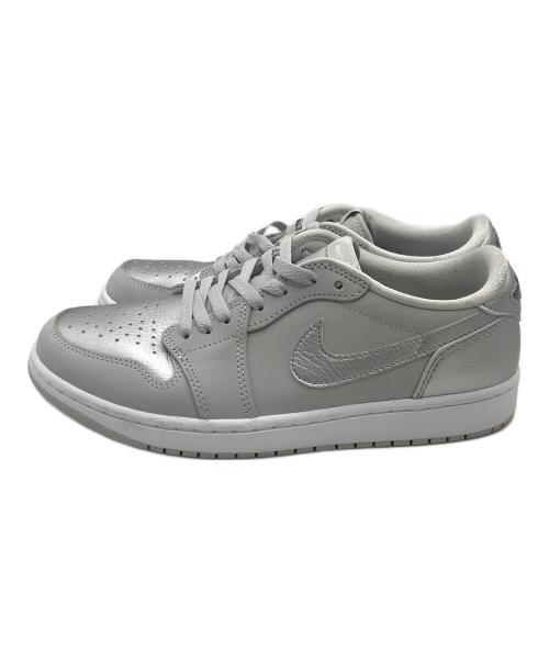 NIKE（ナイキ）NIKE (ナイキ) ブランド エア ジョーダン 1 レトロ LOW OG シルバー サイズ:27.5の古着・服飾アイテム