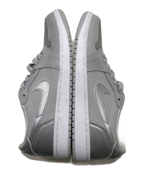 NIKE（ナイキ）NIKE (ナイキ) ブランド エア ジョーダン 1 レトロ LOW OG シルバー サイズ:27.5の古着・服飾アイテム