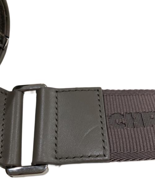 Dior（ディオール）DIOR (ディオール) パンチングレザーサドルバッグ ブラウンの古着・服飾アイテム