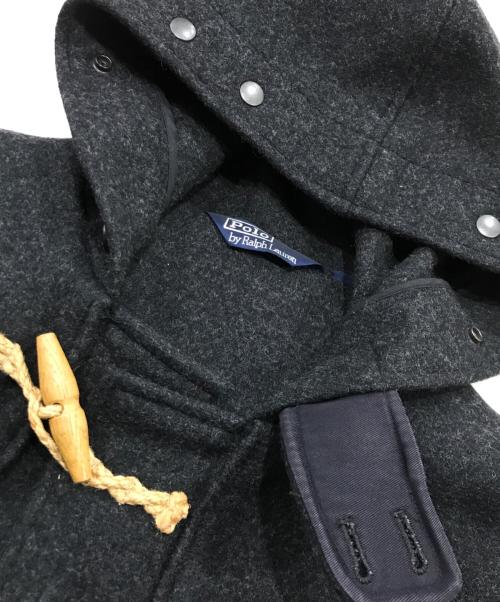 POLO RALPH LAUREN（ポロ・ラルフローレン）POLO RALPH LAUREN (ポロ・ラルフローレン) ダッフルコート ブラック サイズ:Lの古着・服飾アイテム