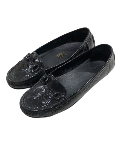 GUCCI（グッチ）GUCCI (グッチ) ホースビットドライビングシューズ ブラック サイズ:35の古着・服飾アイテム