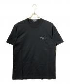 COMME des GARCONS HOMMEコムデギャルソン オム）の古着「ロゴポイントＴシャツ/半袖カットソー」｜ネイビー