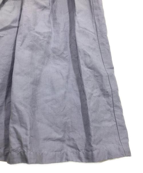 homspun（ホームスパン）homspun (ホームスパン) リネン混ノースリーブワンピース パープル サイズ:Fの古着・服飾アイテム
