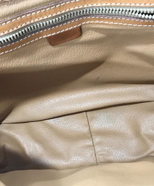 CELINE（セリーヌ）CELINE (セリーヌ) マカダム柄メッセンジャーバッグ ブラウンの古着・服飾アイテム