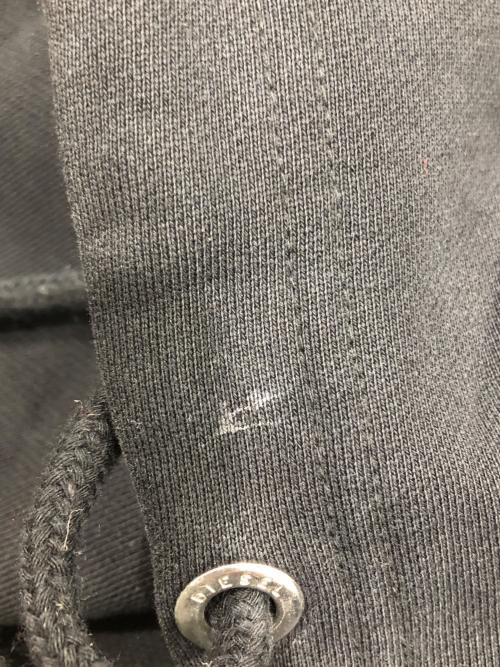 DIESEL（ディーゼル）DIESEL (ディーゼル) 刺繍プルオーバーパーカー ブラック サイズ:XLの古着・服飾アイテム