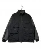 SEDAN ALL-PURPOSEセダンオールパーパス）の古着「Fleece Fishing Jacket」｜ブラック