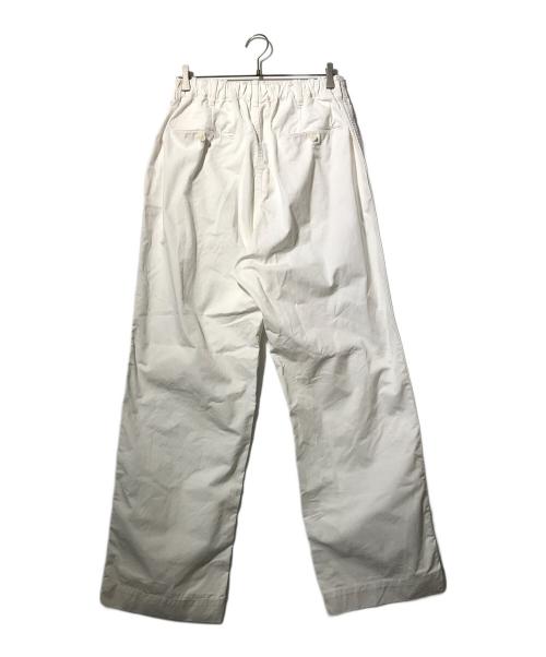 sage de cret（ｻｰｼﾞｭﾃﾞｸﾚ）sage de cret (サージュデクレ) イージーパンツ ホワイト サイズ:Mの古着・服飾アイテム