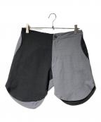 CLASSクラス）の古着「Ultrasuede Print Pants」｜グレー