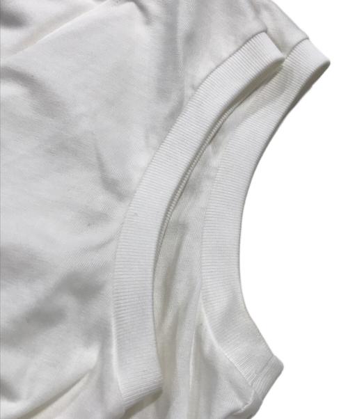 ALEXANDER McQUEEN（アレキサンダーマックイーン）ALEXANDER McQUEEN (アレキサンダーマックイーン) Ruffled top ホワイト サイズ:44の古着・服飾アイテム