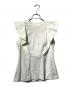 ALEXANDER McQUEEN（アレキサンダーマックイーン）の古着「Ruffled top」｜ホワイト