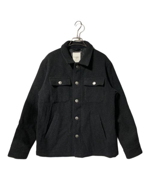 THE CRIMIE（ザ クライミー）THE CRIMIE (ザ クライミー) WOOL SHIRT JACKET グレー サイズ:Lの古着・服飾アイテム