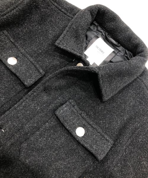 THE CRIMIE（ザ クライミー）THE CRIMIE (ザ クライミー) WOOL SHIRT JACKET グレー サイズ:Lの古着・服飾アイテム
