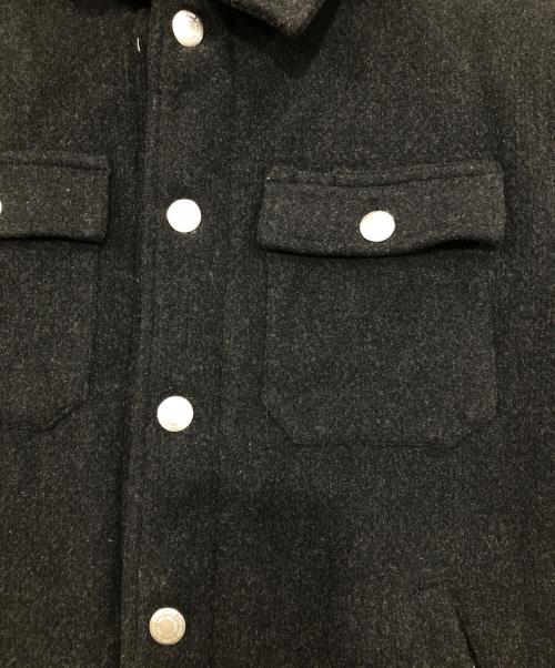 THE CRIMIE（ザ クライミー）THE CRIMIE (ザ クライミー) WOOL SHIRT JACKET グレー サイズ:Lの古着・服飾アイテム