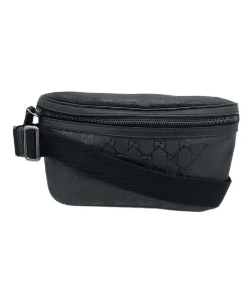 GUCCI（グッチ）GUCCI (グッチ) ボディーバッグ ブラックの古着・服飾アイテム