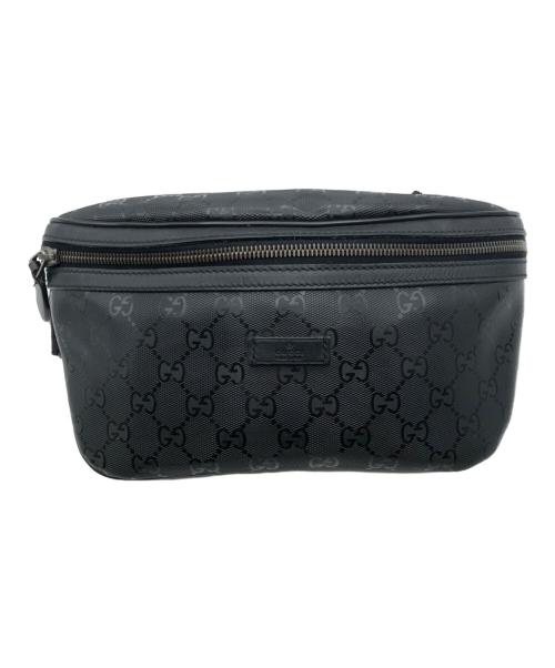 GUCCI（グッチ）GUCCI (グッチ) ボディーバッグ ブラックの古着・服飾アイテム