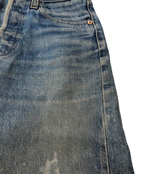 LEVI'S（リーバイス）LEVI'S (リーバイス) デニムリメイクスカート インディゴ サイズ:W27 L32W27の古着・服飾アイテム