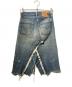 LEVI'S (リーバイス) デニムリメイクスカート インディゴ サイズ:W27 L32W27：8000円