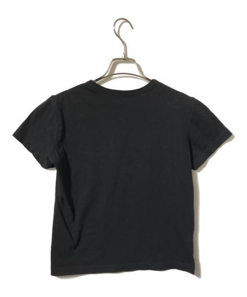 Y's（ワイズ）Y's (ワイズ) フロッキーカットソー ブラック サイズ:2の古着・服飾アイテム