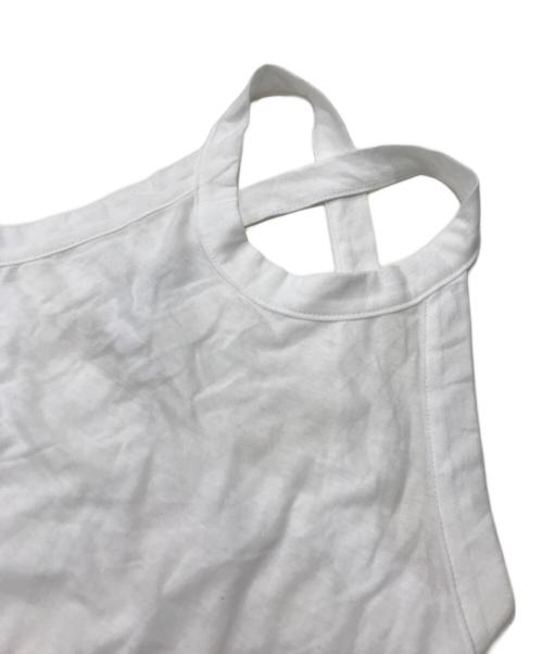 Y's（ワイズ）Y's (ワイズ) タンクトップ ホワイト サイズ:2の古着・服飾アイテム