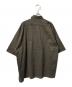 WHITE MOUNTAINEERING (ホワイトマウンテ二アニング) チェストポケット シャツシャツ/ポケット付き半袖シャツ ブラウン サイズ:3：8000円
