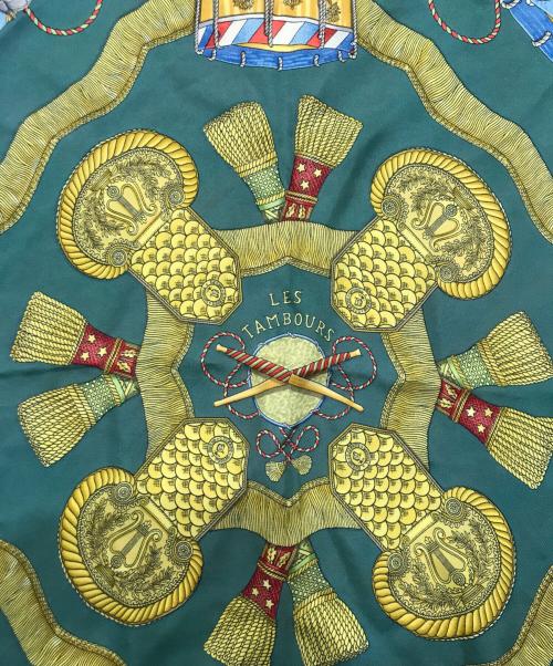 HERMES（エルメス）HERMES (エルメス) カレ90 グリーンの古着・服飾アイテム