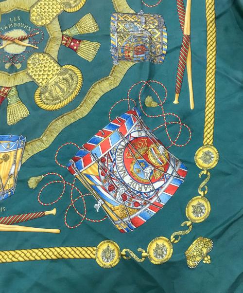 HERMES（エルメス）HERMES (エルメス) カレ90 グリーンの古着・服飾アイテム