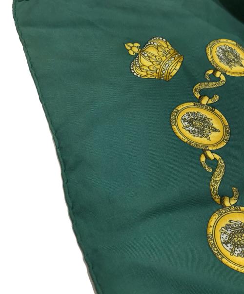 HERMES（エルメス）HERMES (エルメス) カレ90 グリーンの古着・服飾アイテム